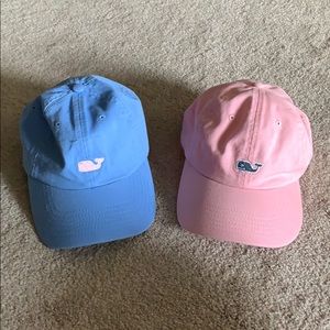 2 vineyard vines hat caps